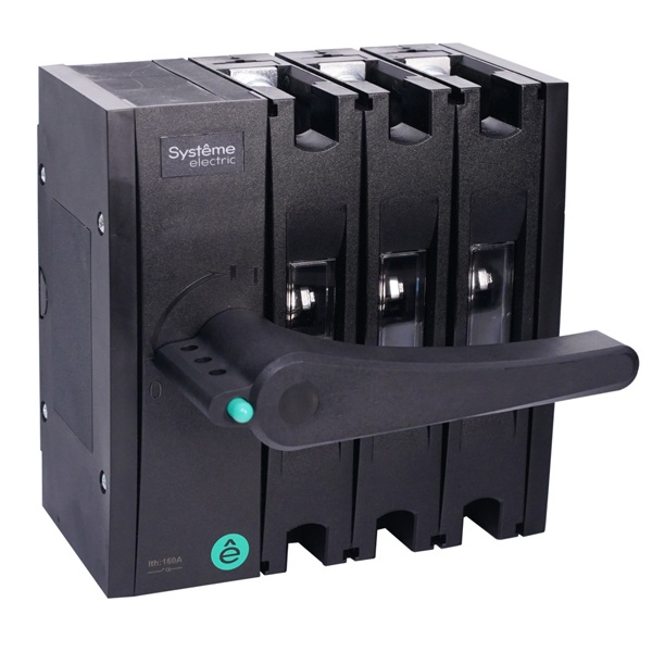 Выключатель-разъединитель SE SystemePact SD160 3п 63А рукоятка фронтальная слева (нет в комплекте)