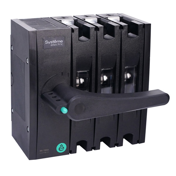 Выключатель-разъединитель SE SystemePact SD160 3п 100А рукоятка фронтальная слева (нет в комплекте)