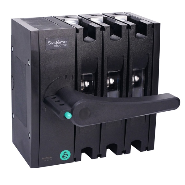 Выключатель-разъединитель SE SystemePact SD160 3п 125А рукоятка фронтальная слева (нет в комплекте)