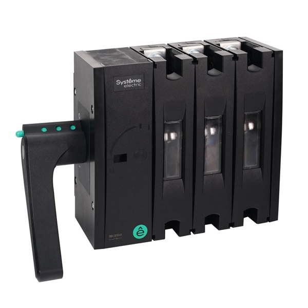 Выключатель-разъединитель SE SystemePact SD160 3п 125А рукоятка слева сбоку (нет в комплекте)