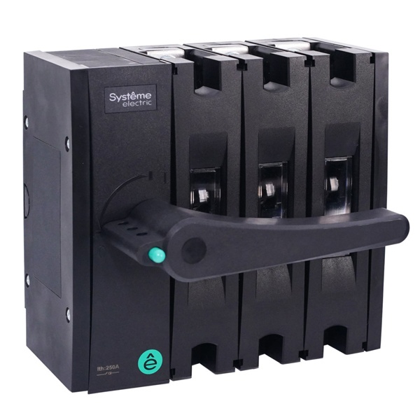 Выключатель-разъединитель SE SystemePact SD250 3п 250А рукоятка фронтальная слева (нет в комплекте)