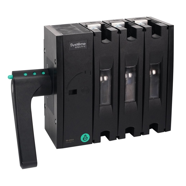 Выключатель-разъединитель SE SystemePact SD250 3п 250А рукоятка слева сбоку (нет в комплекте)