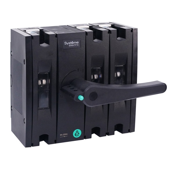 Выключатель-разъединитель SE SystemePact SD250 4п 250А рукоятка фронтальная центр (нет в комплекте)
