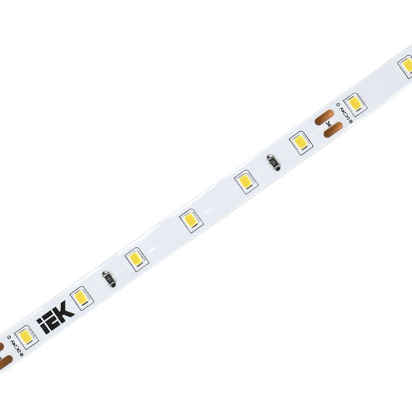 Лента светодиодная ИЭК LED LSR 2835 NW 120Led/m 12W/m 4000K 24V IP20 белый 8mm (уп. 5м)