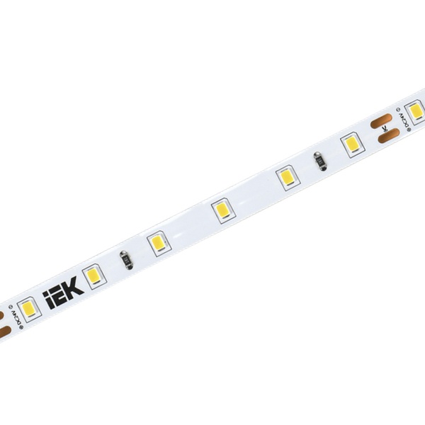 Лента светодиодная ИЭК LED LSR 2835 W 60Led/m 6W/m 6500K 24V IP20 белый 8mm (уп. 5м)