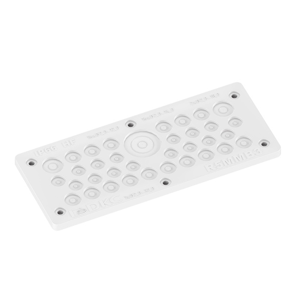 Мембранный кабельный ввод DKC EPDM IP66 -70 +90 ШхВ 216х89мм 51xd2-12мм 1xd2-31мм