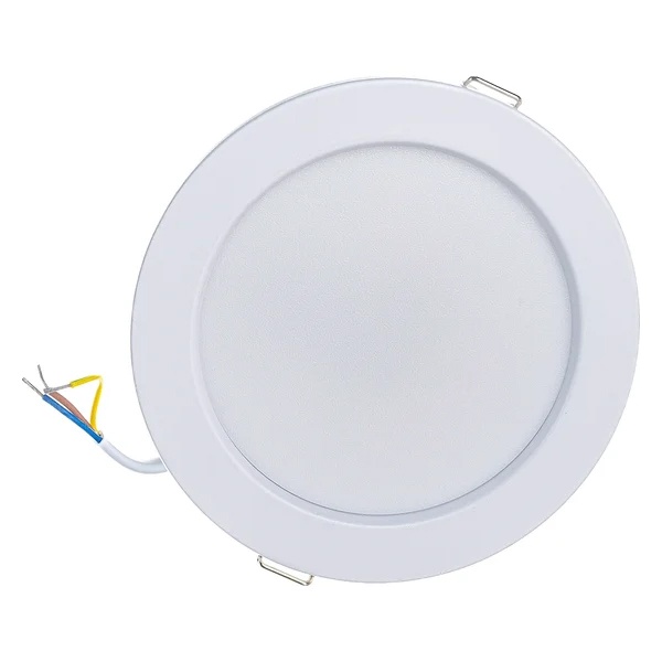 Светильник светодиодный ИЭК LED ДВО 1612 9Вт 3000K 620Lm IP20 круг белый d90/D118x35mm