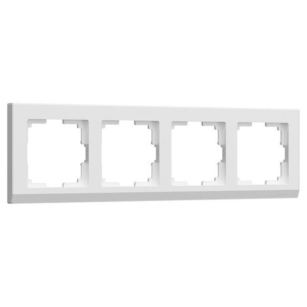 Рамка на 4 поста Werkel Stark белый