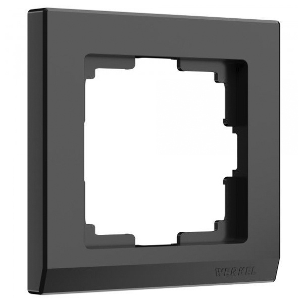 Рамка на 1 пост Werkel Stark черный