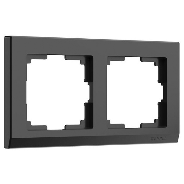 Рамка на 2 поста Werkel Stark черный