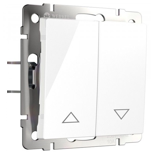 Выключатель жалюзи Werkel белый