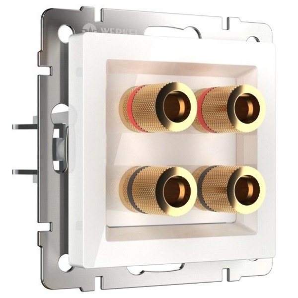 Акустическая розетка Werkel белый