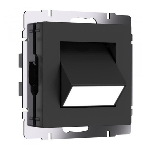 Поворотная встраиваемая LED подсветка Turn Werkel черный матовый