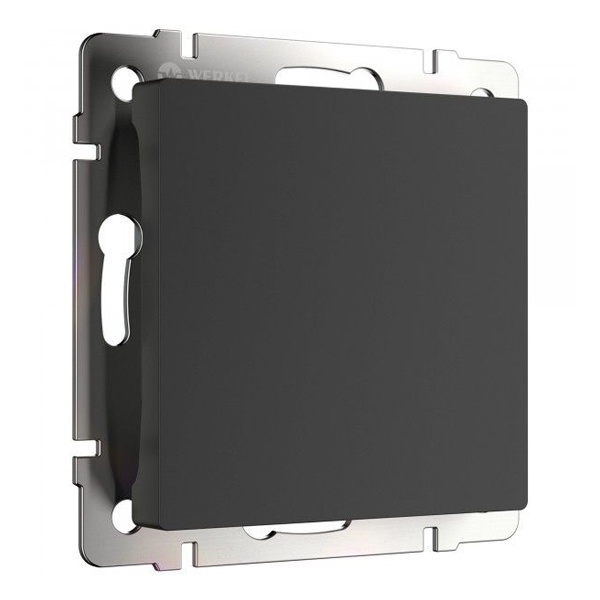 Заглушка Werkel черный матовый