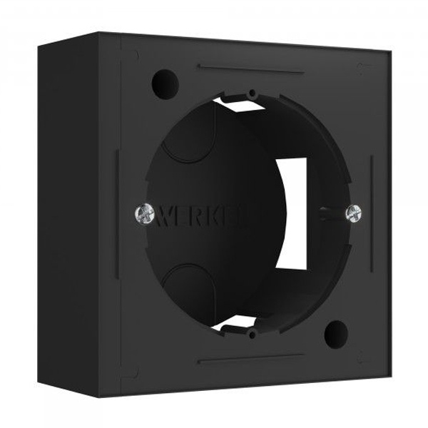 Коробка для накладного монтажа Werkel кроме коллекций Acrylic черный