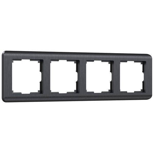 Рамка на 4 поста Werkel Stream графит