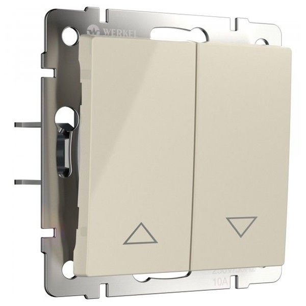 Выключатель жалюзи Werkel слоновая кость (бежевый)