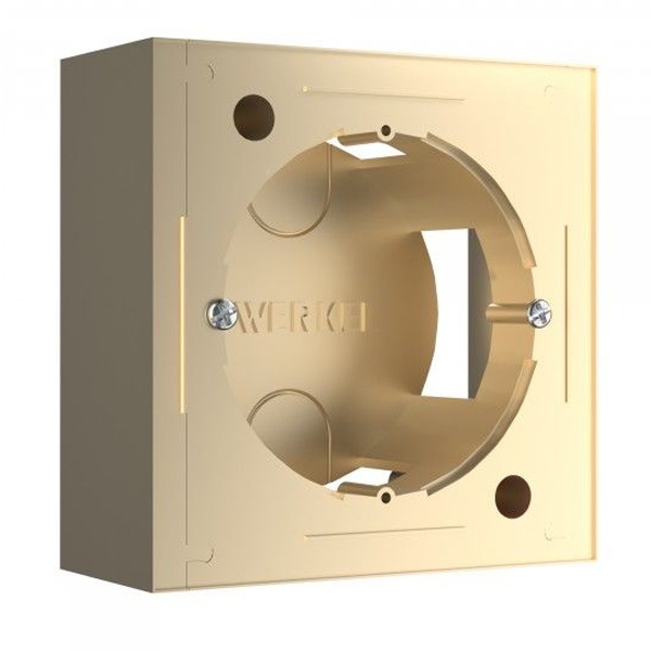 Коробка для накладного монтажа Werkel кроме коллекций Acrylic и Stream шампань