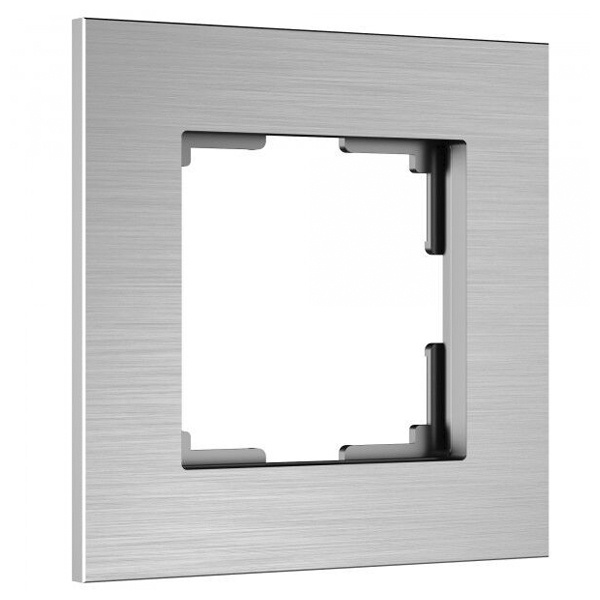 Рамка на 1 пост Werkel AluMax алюминий