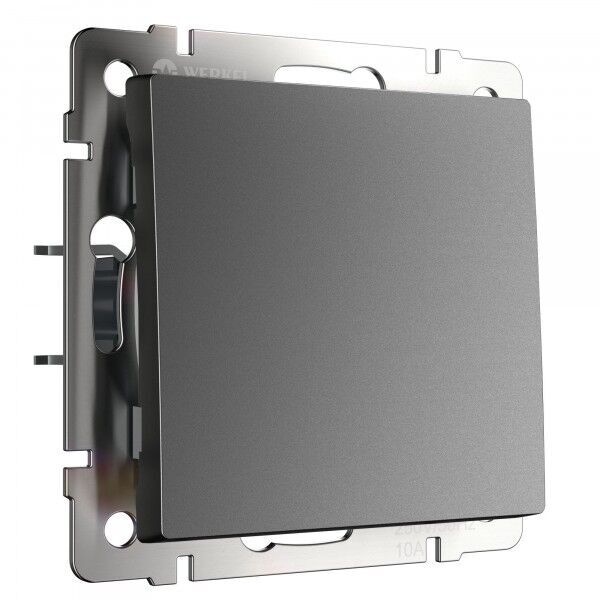 Клавиша для выключателя перекрестного Werkel графит матовый