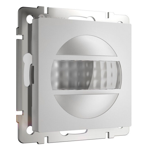 Датчик движения 500 Вт, двухпроводный Werkel серебряный матовый