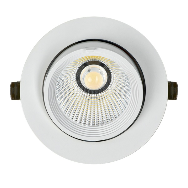 Светильник светодиодный поворотный ИЭК PRO ДВО 1822 35Вт 4200K 4200Lm IP20 круг белый