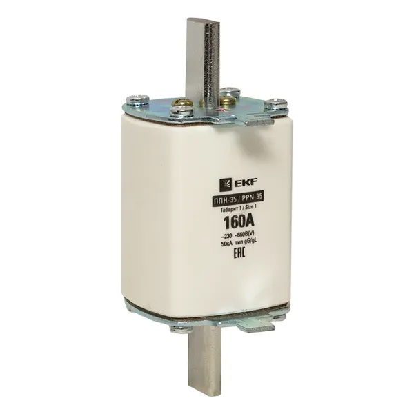 Плавкая вставка EKF ППН-35 250/160А габарит 1