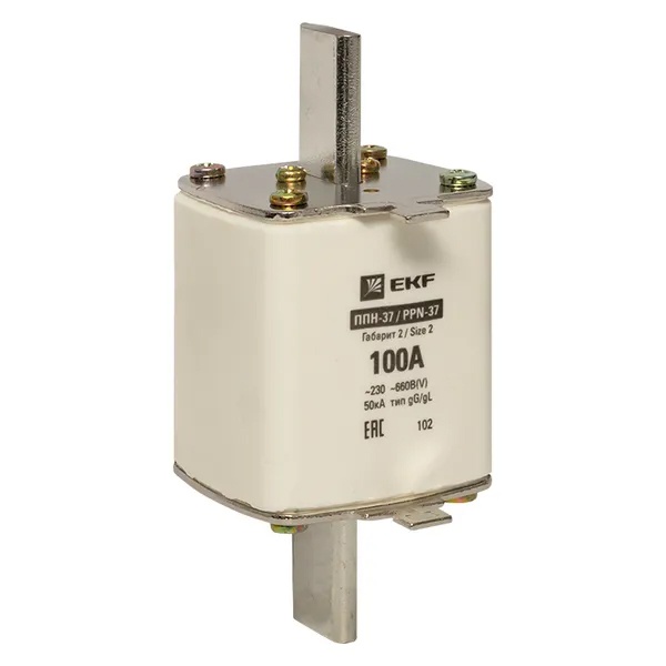 Плавкая вставка EKF ППН-37 400/100А габарит 2