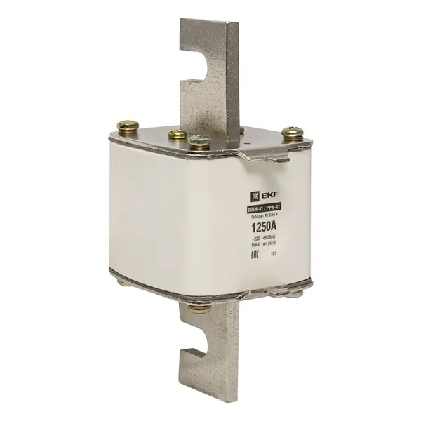 Плавкая вставка EKF ППН-41 1250/1250А габарит 4