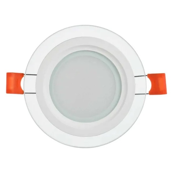 Светильник светодиодный ИЭК LED ДВО 1620 6Вт 3000K 480Lm IP20 со стеклом круг d75/D96x37mm