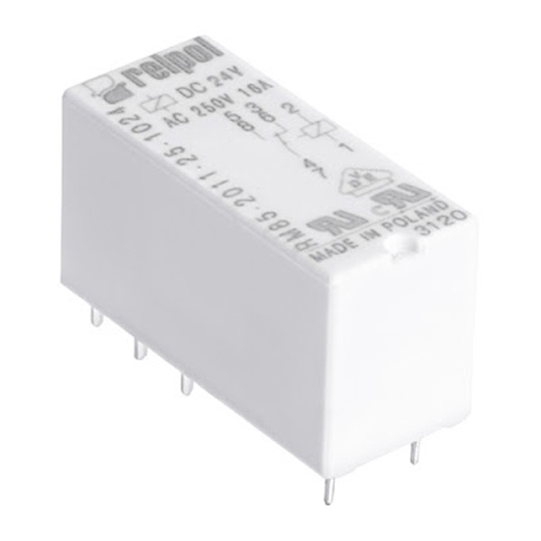 Миниатюрное реле Relpol RM85-2011-35-1012 16A 1CO AgNi 12В DC IP67