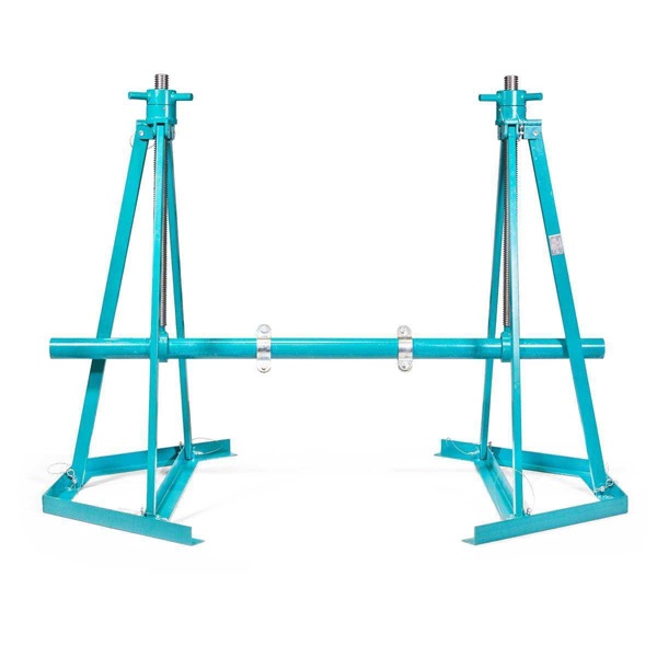 Домкрат кабельный КВТ винтовой ДКВ-6С для барабанов весом до 6 т, номера от №10 до №23