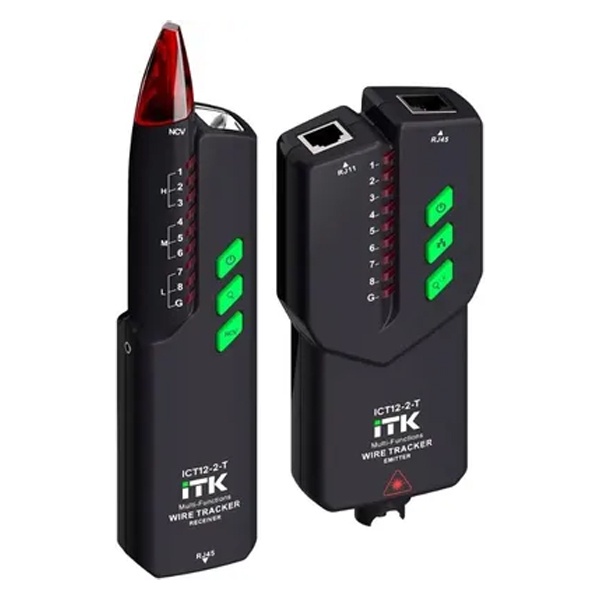 Тестер ITK для LAN-кабеля многофункциональный (RJ45 RJ11 VFL) для кабеля UTP