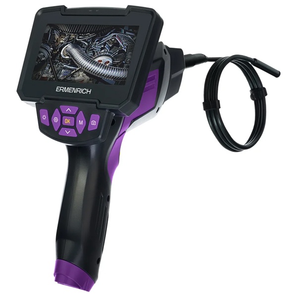Видеоэндоскоп Ermenrich Seek VE50, фиолетовый IP67 кабель 10м