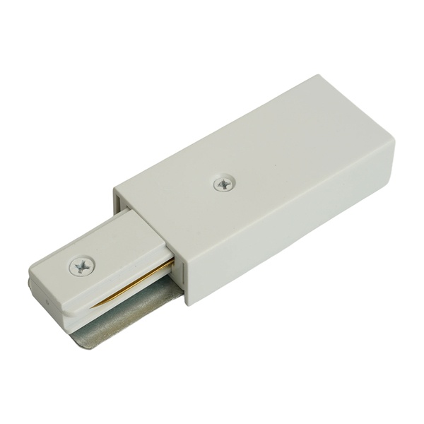 Соединитель - коннектор Feron LD1022 для шинопровода, белый, для CAB1007