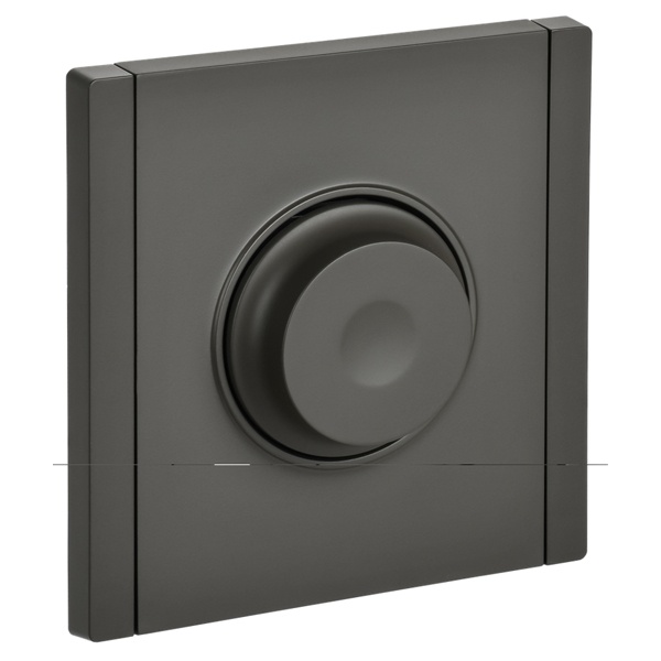 Светорегулятор поворотно-нажимной ИЭК FORTE&PIANO FP354 600Вт серый