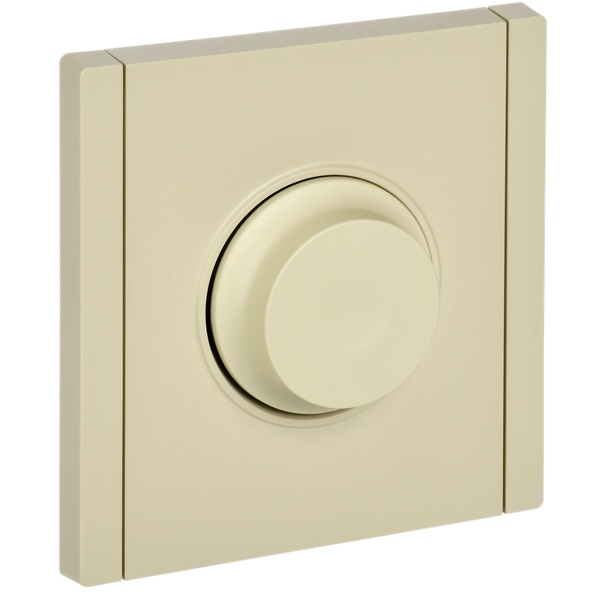 Светорегулятор поворотно-нажимной ИЭК FORTE&PIANO FP454 600Вт ваниль