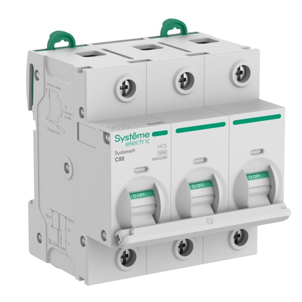 Автоматический выключатель SE Systeme9 С80А 3П 10кА 4,5м (автомат электрический)