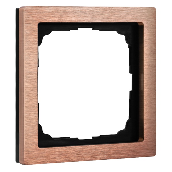 Рамка Systeme Electric ArtGallery Pure 1 пост металл, медь