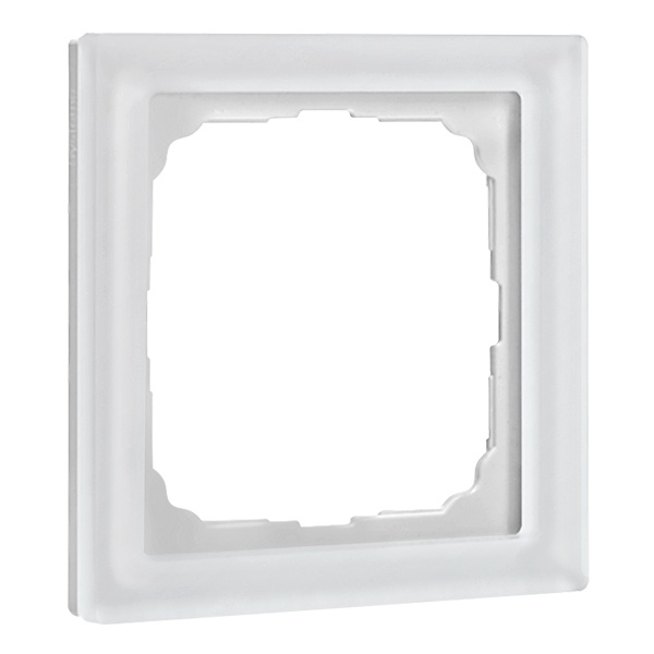 Рамка Systeme Electric ArtGallery Pure 1 пост органическое стекло, белый