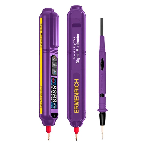 Цифровой мультиметр Ermenrich Zing TC05 омметр, вольтметр, измеритель емкости, частотомер