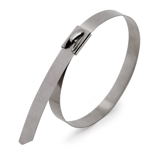 Стяжка стальная Fortisflex СКС (304) 7.9x500 мм из нержавеющей стали AISI 304 в мини упаковке (50шт)