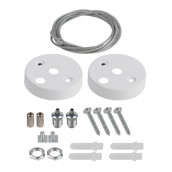 Подвесное крепление ЭРА SML-1-A-SUSPENSION-W для линейных светильников SML белый длина 1,5м