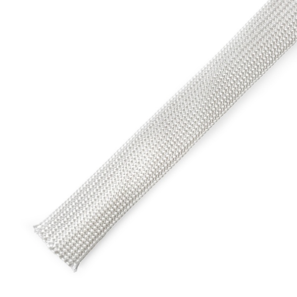 Оплетка защитная Fortisflex XH600-4 высокотемпературная из стекловолокна диаметр охвата 4мм белый