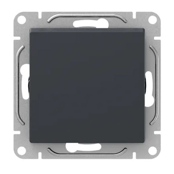 Механизм выключателя 1-клавишного EKF 10А Эпика графит