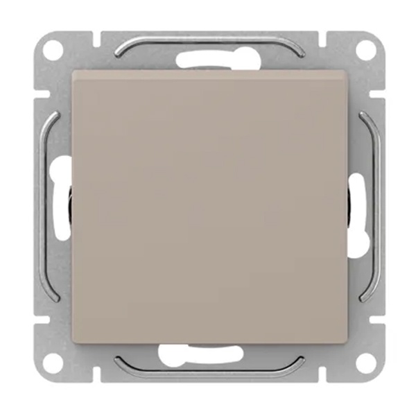 Механизм переключателя 1-клавишного EKF 10А Эпика кремовый