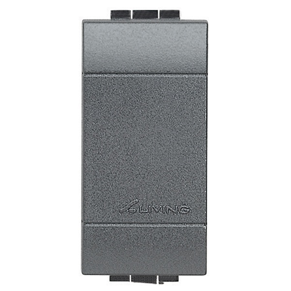 Заглушка 1 модуль LivingLight Антрацит