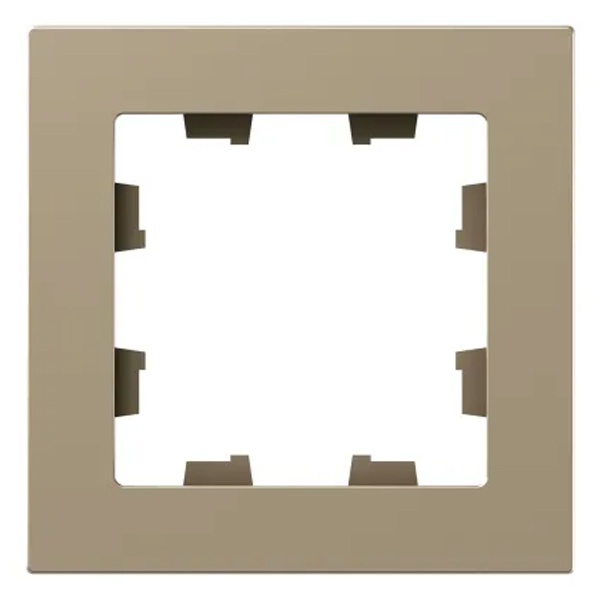 Рамка 1-местная EKF Эпика шампань