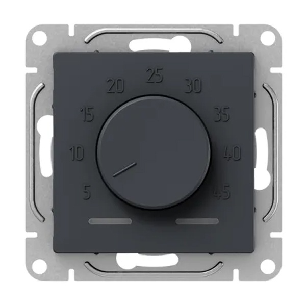 Механизм терморегулятора EKF 10А 5-45 °С графит Эпика