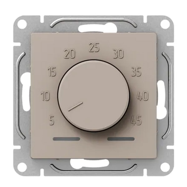Механизм терморегулятора EKF 10А 5-45 °С кремовый Эпика